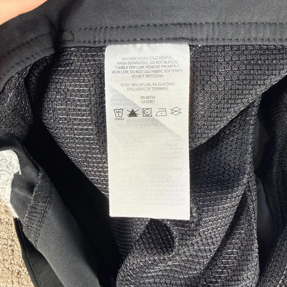 Columbia Omni-Shield Hiking Shorts Drawstring Water Repellent Black 10 SWomens
